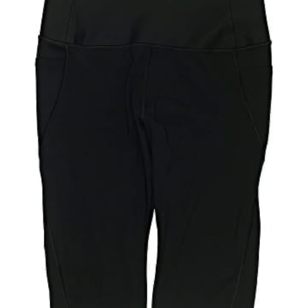 Black High-Waisted Bike Shorts